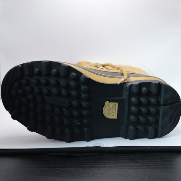 Kids Sorel Tan Caribou Winter Boots Size 6 - Picture 4 of 6